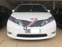Bán Toyota Sienna Limited biển Hà Nội, màu trắng nội thất nâu, xe sản xuất tháng 8/2015 đăng ký 2016, chạy hơn 30.000Km
