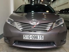 Bán xe Toyota Sienna Limited 3.5 AT AWD năm 2014, màu xám, nhập khẩu, full option Bán xe Toyota Sienna Limited 3.5 AT AWD năm 2014, màu xám, nhập khẩu, full option