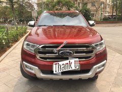 Bán Ford Everest 3.2 4x4 AT năm sản xuất 2016, màu đỏ, xe nhập khẩu Thái Lan, 1 chủ từ đầu Bán Ford Everest 3.2 4x4 AT năm sản xuất 2016, màu đỏ, xe nhập khẩu Thái Lan, 1 chủ từ đầu