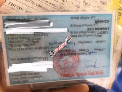 Bán Toyota Camry 2.2MT nhập khẩu 1995, đăng kí lần đầu 1996 Bán Toyota Camry 2.2MT nhập khẩu 1995, đăng kí lần đầu 1996