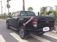 Cần bán lại xe Ford Ranger XLS 4x2 AT sản xuất năm 2017, màu đen, máy êm ổn định