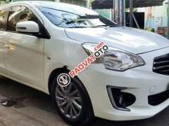 Cần bán Mitsubishi Attrage CVT sản xuất năm 2017, màu trắng