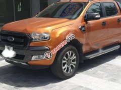 Cần bán Ford Ranger Wildtrak 2.2L 4x2 AT đời 2017, màu vàng, nhập khẩu  