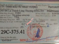Cần bán lại xe Ford Ranger XLS sản xuất năm 2014, màu trắng, nhập khẩu nguyên chiếc Cần bán lại xe Ford Ranger XLS sản xuất năm 2014, màu trắng, nhập khẩu nguyên chiếc