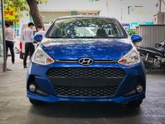 Cần bán xe Hyundai Grand i10 AT đời 2019, màu xanh lam, giá 405tr Cần bán xe Hyundai Grand i10 AT đời 2019, màu xanh lam, giá 405tr