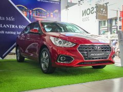Bán xe Hyundai Accent AT DB năm 2019, màu đỏ, 550tr Bán xe Hyundai Accent AT DB năm 2019, màu đỏ, 550tr