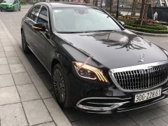 CC bán Mercedes S400, đen/kem, độ maybach, biển đẹp, máy êm