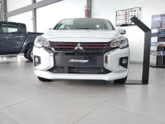 Xe Mitsubishi Attrage CVT 2020, màu trắng, nhập khẩu Xe Mitsubishi Attrage CVT 2020, màu trắng, nhập khẩu