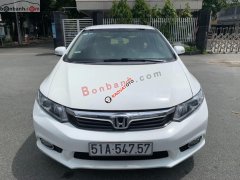 Bán Honda Civic 1.8 AT đời 2013, màu trắng 