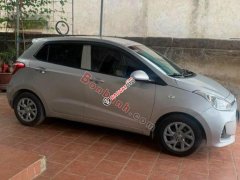 Bán Hyundai Grand i10 1.0 MT Base đời 2017, màu bạc, xe nhập giá cạnh tranh