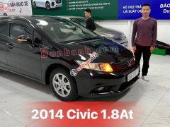 Bán Honda Civic 1.8 AT sản xuất năm 2014, màu đen