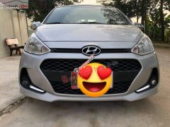 Bán Hyundai Grand i10 1.0 MT sản xuất năm 2017, màu bạc xe gia đình giá cạnh tranh