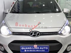 Bán Hyundai Grand i10 1.0 AT đời 2016, màu bạc, xe nhập còn mới, giá tốt