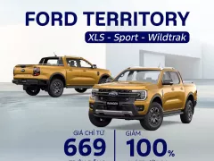 Bán xe Ford Ranger 2024, giá tốt và nhiều ưu đãi