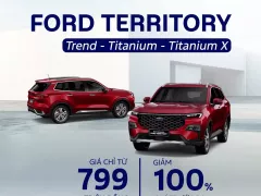 Bán xe Ford Territory 2024, 799 triệu, Ưu Đãi tháng 11