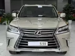 Bán Lexus LX570 sản xuất 2016, màu vàng cát cực đẹp.
