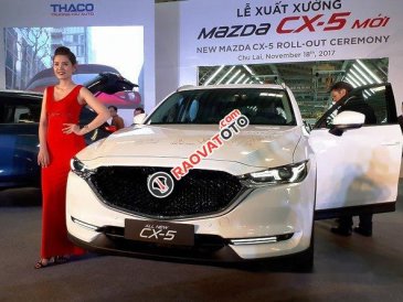 Bán xe Mazda CX 5 2017, màu trắng, giá chỉ 889 triệu