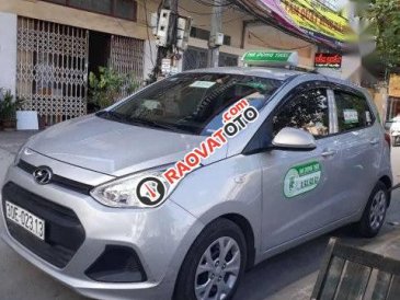 Bán Hyundai Grand i10 đời 2016, màu bạc, 325tr