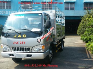 Jac 2t4, tổng trọng dưới 5 tấn, bảo hành 3 năm