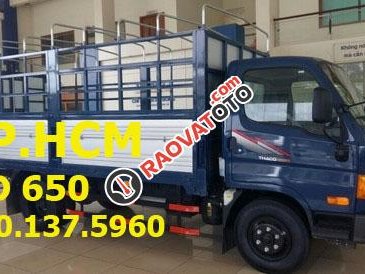 Cần bán Hyundai HD 500, màu xanh lam, inox tốt mui bạt