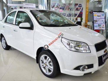 Bán xe Chevrolet Aveo LTZ màu trắng, mua xe trả góp - LH: 090 102 7 102 Ms Huyền