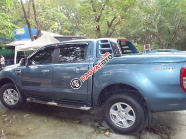 Cần bán Ford Ranger đời 2015, màu xanh lam, số sàn 2 cầu, gia đình cần đổi xe