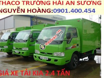 Bán xe tải vào thành phố, xe tải Kia 2T4, trả góp