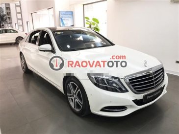 Cần bán lại xe Mercedes S400L đời 2017, màu trắng