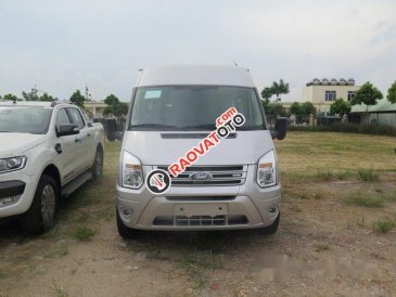 Cần bán Ford Transit Luxury MT năm 2017, màu bạc, giá 870tr