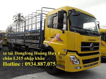 Bán xe tải Dongfeng 4 chân 17.9 tấn, nhập khẩu, thùng dài 9.5 mét