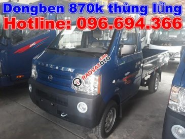 Bán xe tải Dongben 800kg thùng lửng, giá cạnh tranh nhất tại Sài Gòn