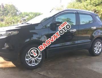 Bán xe Ford EcoSport Titanium AT sản xuất năm 2016, màu đen ít sử dụng