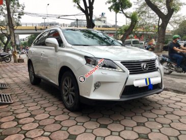Bán ô tô Lexus RX 350 sản xuất năm 2015, màu trắng nội thất kem 