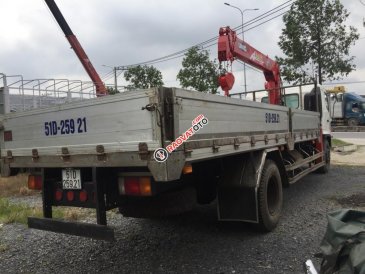 Bán xe cẩu Hino 8 tấn sản xuất năm 2004, màu trắng