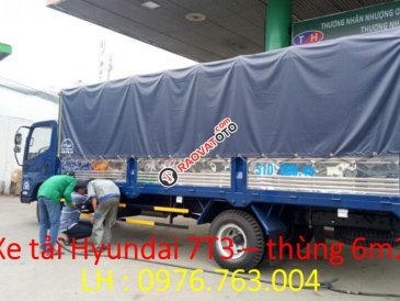 Bán xe tải 7 tấn máy Hyundai thùng mui bạt dài 6m3 tại Hồ Chí Minh