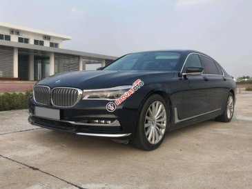 Bán ô tô BMW 7 Series 740Li 2015, màu đen, nhập khẩu