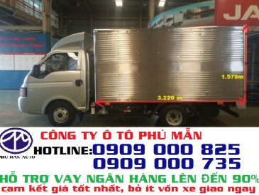 Xe tải Jac 1250kg| Xe tải Jac X125 ( máy dầu) giá cực tốt