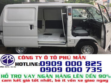 Mua bán xe tải Suzuki Blind Van hạ tải 490kg, trả trước 50 triệu giao xe ngay