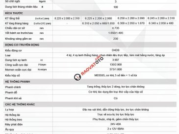 Xe tải Đô Thành HD120sl | Xe tải 8 tấn vay cao, 60trđ nhận xe, giao ngay