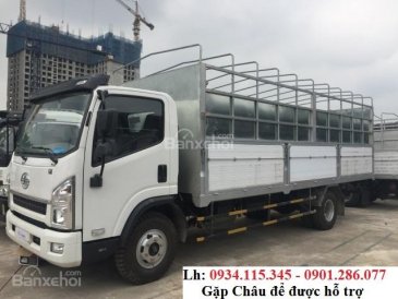 Bán FAW xe tải thùng đời 2018, màu trắng, giá 610tr