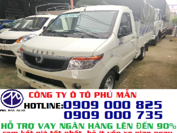 Xe tải Kenbo 990kg đạt tiêu chuẩn Euro4 cực chất lượng
