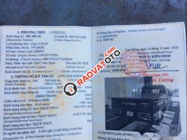 Cần bán Hyundai Libero sản xuất 2007, xe nhập, màu xanh đen