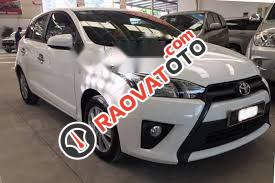 Bán Toyota Yaris 1.3 E đời 2015, màu trắng, nhập khẩu nguyên chiếc