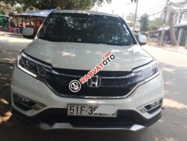 Bán Honda CR V 2.0AT đời 2015, màu trắng, số tự động 