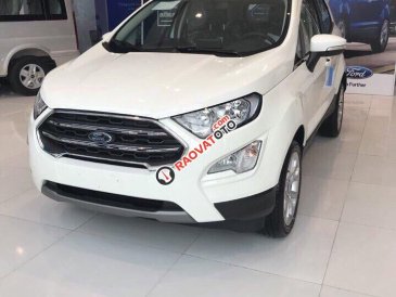 Bán Ford EcoSport Ambiente 1.5 MT đời 2019, màu trắng giá cạnh tranh - LH: 0827707007