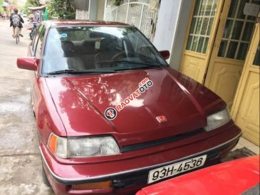 Bán Honda Civic năm 1990, màu đỏ, nhập khẩu, xe còn rất đẹp