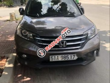 Bán Honda CR V 2.4AT sản xuất 2014, màu xám, nhập khẩu, 800 triệu
