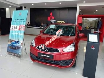 Mitsubishi Daesco Đà Nẵng bán xe Mitsubishi Mirage 2019, màu đỏ, nhập khẩu