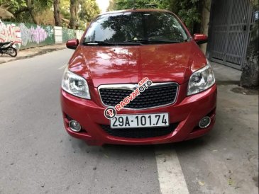 Cần bán lại xe Daewoo GentraX đời 2011, màu đỏ, xe nhập xe gia đình