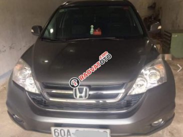 Cần bán lại xe Honda CR V 2.4 năm 2012, màu xám